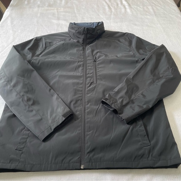 New Lucky Brand Men's Black XL Archer Lightweight Hooded Jacket Outdoor Sz XL - Picture 2 of 16